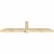 Ekena Millwork Eugene Rough Sawn Timber Gable Bracket, Douglas Fir, 108"W x 27"H x 6"D x 6"F, 6/12 Pitch GBW108X27X0606EUG00RDF - alternate 2